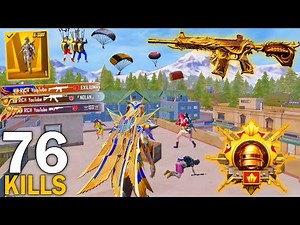 76Kills! 🔥MY BEST LIVIK GAMEPLAY in NEW MODE with PHARAOH X-Suit😈 Pubg Mobile