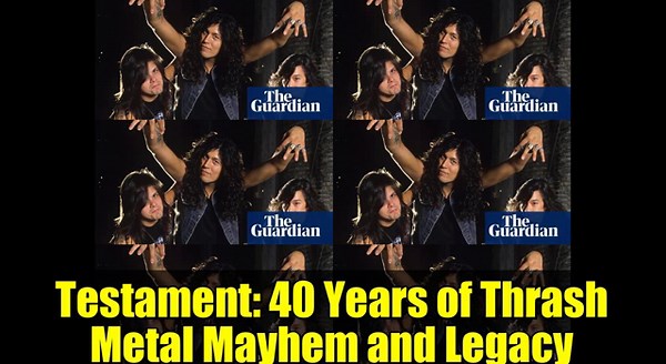 Testament: 40 Years of Thrash Metal Mayhem and Legacy