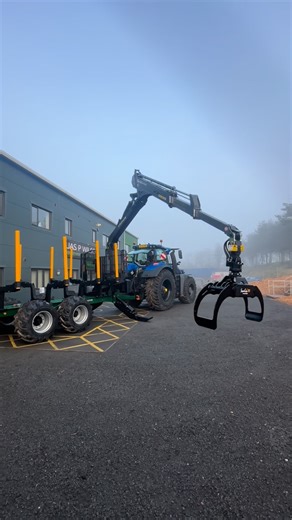 Jas P Wilson on Instagram: "Take a look at this ultimate Tractor Trailer combination… Valtra S Series & Kronos-forestry 150L Drive Trailer fitted with a 10m reach Kronos 1010 Timber Crane. The Valtra was also supplied with bespoke Botex Machinery Forestry Guarding to suit the customers’ requirements – making use of our inhouse 3D scanning equipment. This top spec combination will soon be put to work in the forests of Argyll by Ian Pattison of Pattison Forestry. Ian has been a valued customer of 