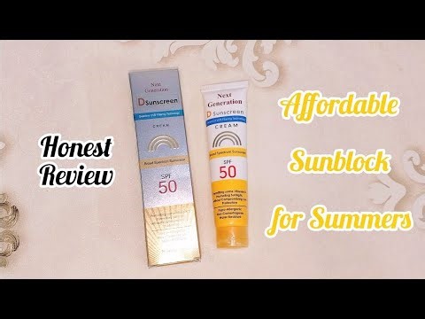 Best Affordable Sunblock / Sunscreen For Summers 🌞