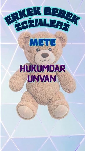 En Güzel Türkçe Erkek Çocuk İsimleri ve Anlamları👶 #erkekbebekisimleri #erkekisimleri #turkceisimler