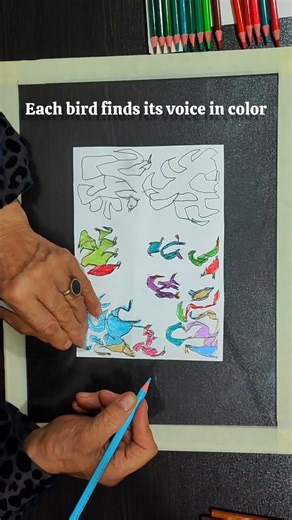 Grandma’s Colors 🌸– {Two-Handed Coloring | Grandma’s Calm Short – Part 2}