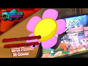 ANGRY GRANDPA SMASHES HDTV! ( BFDI Flower AI Cover )