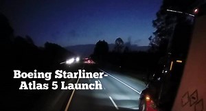 9K views · 272 reactions | Beautiful Sunrise Launch!! Got some amazing dashcam footage of the Boeing Starliner-Atlas 5 launch this morning while heading east on I-10 towards Jacksonville. | Brad James | Facebook