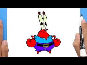 How to Draw Mr. Krabs