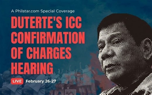 LIVE Coverage: ICC confirmation of charges hearing for Rodrigo Duterte
