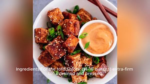 fried tofu recipe