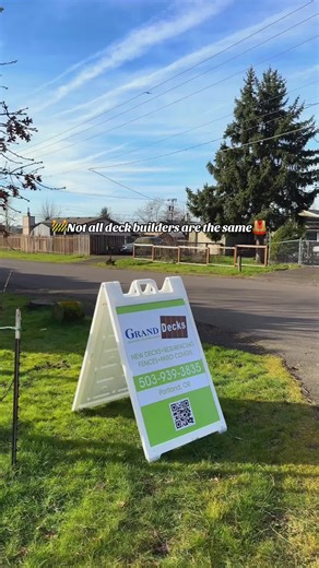 📍 Serving the Portland Metro & Vancouver, WA 📲 Schedule your free estimate today ☎️ (503) 939-3835 📩 granddecks.com/contact #bluecollar #fypシ #construction #compositedecking #localbuilder