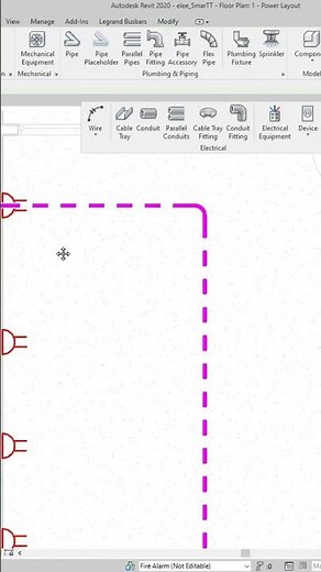 Conduit In Revit Electrical #construction #engineering #cadsoftware #revit #architecture