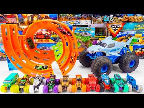 Monster Jam Collection Unboxing Review | Monster Jam Toy Trucks Bakugan DRAGONOID