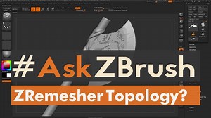 Zbrush ZRemesher