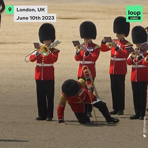 1.2K views · 18 reactions | The impressive British Royal Guard's parades and demonstrations may look effortless, but they take a physical toll on its members. The binding, heavy uniforms and hours of standing unmoving can cause fainting spells that, fortunately, don't usually cause long-lasting damage. | Loopsider English | Facebook