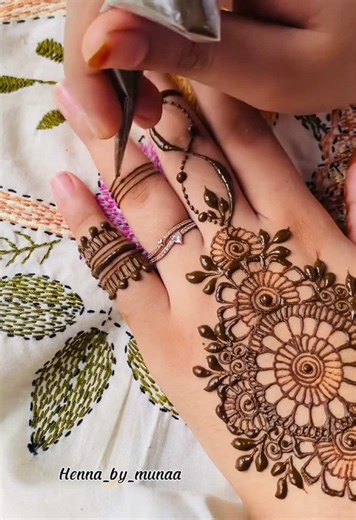 Mehedi tutorial #henna #mehedi #organichenna #hennaartist #simplehenna