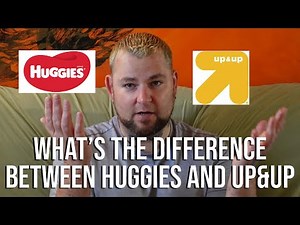 Huggies vs Up & UP (Target) Diapers! (What is the difference?)