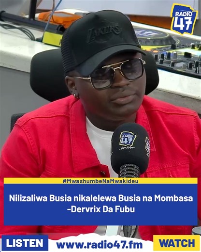 Dervrix Da Fubu ni fire si fire? ✅ Captain Emmanuel Mwashumbe Alex Mwakideu #MwashumbeNaMwakideu #HapaNdipo | Radio 47