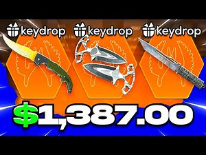 Keydrop Promo Code 2025 - THIS IS THE WILDEST UNBOXING I'VE DONE IN MONTHS!!