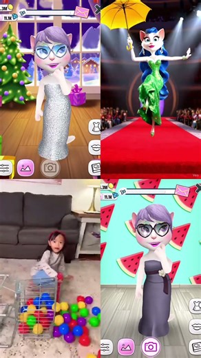 My Talking Angela – Funny Moments #mytalkingangela #shorts #funny