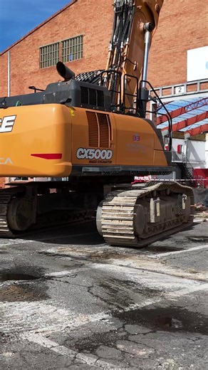 5.4K views · 54 reactions | CASE CX500D in action: power and...