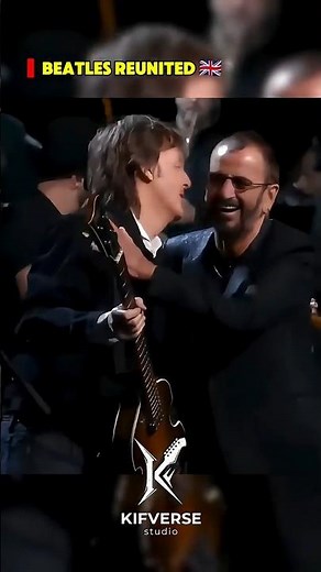 ​Get Back: The Iconic Duo Returns 🔥 #paulmccartney #ringostarr #thebeatles #rocknroll #70s #kifverse