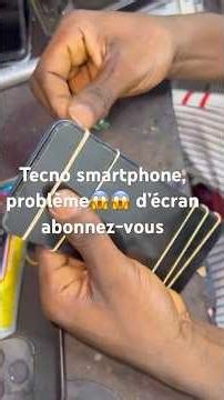 Comment coller un écran d’un téléphone 📞 😱😱💯même si tu n’es pas technicien abonnez-vous ￼👇👇