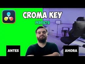 🎥 CROMA KEY in DAVINCI RESOLVE 18: how to do it STEP by STEP ✅