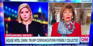 Woman Appears Live On CNN & MSNBC At The Same Time!