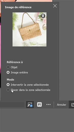 Remplacer un sac à main avec le modèle Firefly dans Photoshop #photoshop