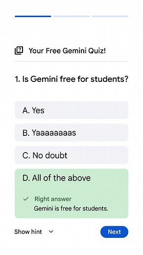 Students get a FREE Pro Plan for 1 yr. Gemini 2.5 Pro, unlimited image uploads & 2TB storage. Sign up now! | Google