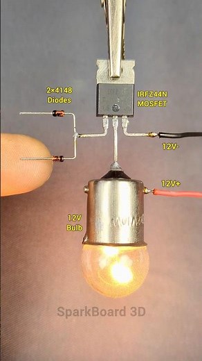 Touch ON OFF switch circuit #diyproject #howto #diy