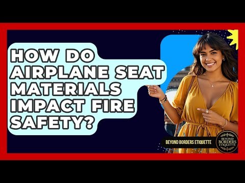 How Do Airplane Seat Materials Impact Fire Safety? - Beyond Borders Etiquette