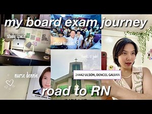 MY NURSING BOARD EXAM JOURNEY 📖 ROAD TO RN! reality of passing a licensure exam in the philippines