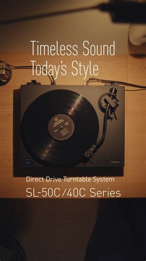 Technics on Instagram: "New Direct Drive Turntable System SL-50C/40C Series Timeless Sound. Today’s Style. Technics presents a new series of turntables which inherits Technics’ proven coreless direct drive system and refined for modern living. For you moving forward, with what matters. *Models numbers and specifications may differ depending on the region. #Technics #RediscoverMusic #SL50C #SL40CBT #DirectDrive #DJturntable #VinylRecords #TerracottaBrown #Black #Gray #Audiotech #Technics60 #audio