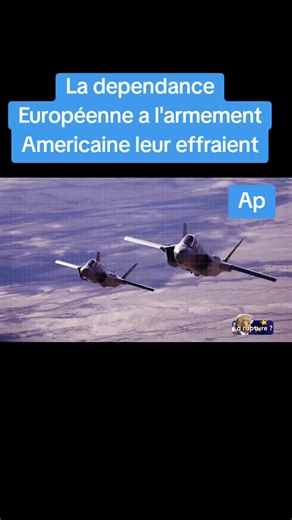 La dependance Européenne a l'armement Americaine leur effraient #tik_tok #pourtoi #viral #francetiktok🇨🇵 #etatsunis🇺🇸
