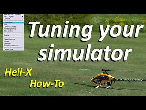 From SIMULATOR to REALITY in 8 MINUTES - for RC Helicopters using Heli-X