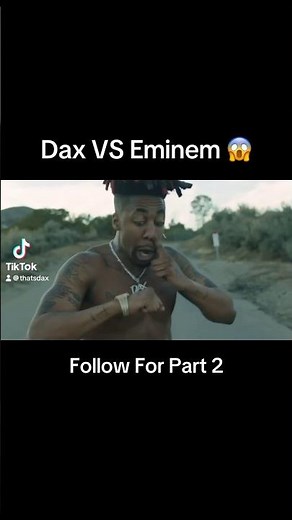 Dax VS Eminem 😱 #dax #eminem #godzilla