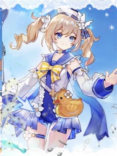 Barbara edit genshin! #genshinimpact #genshinedit 🌠🩵💙