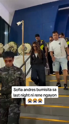 Sofia andres bumisita sa last night ni rene ngayon 😭😭😭 #Rene #kuyabobet #renebarterbonialastnight