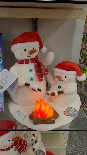 Hallmark 2025 animated Christmas Snowmen plush at Gifts and More at The Paper Store. #Christmas