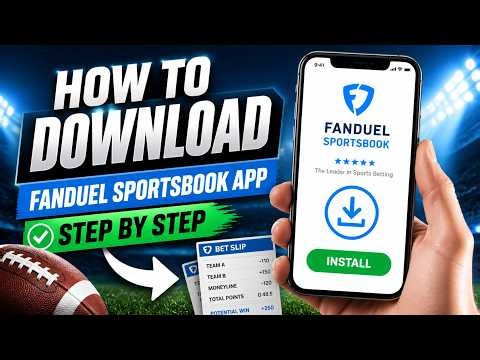 How to download the FanDuel Sportsbook app - Step by Step