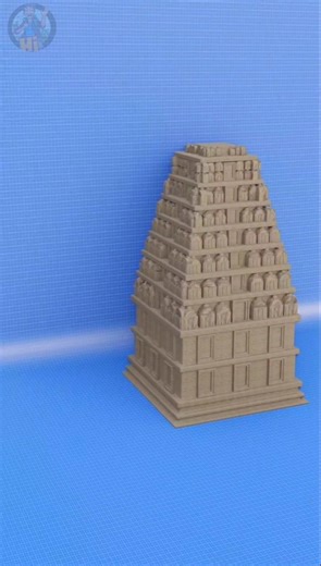 First of all, a 6 km long earthen rampart was built from the temple 🤔#youtubeshorts