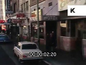 1978s Drive Through San Francisco Streets, Filmore, South Market