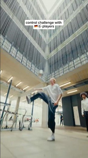 control challenge with Germany players ⚽️🇩🇪 #adidas #football #challenge