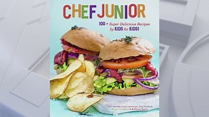 Chef Junior cookbook for simple and healthy snacks to make with your kids