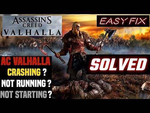 Assassin's Creed Valhalla Not Launching [Solved] | Not Starting, running, crashing Windows 11 FIX