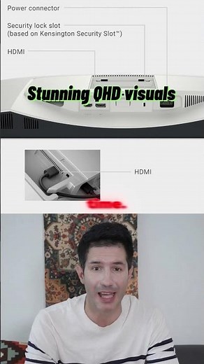 Dell S2725DS Monitor Review – Stunning 27-Inch QHD Display with Integrated Speakers #shorts