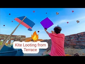 Kite Looting from Terrace Again 🔥