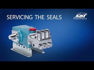 Servicing Seals - Cat Pumps Model 530