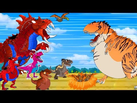 T-Rex Fights Tyrannosaurus!疯狂恐龙大战，惊喜连连，笑料百出，结局反转