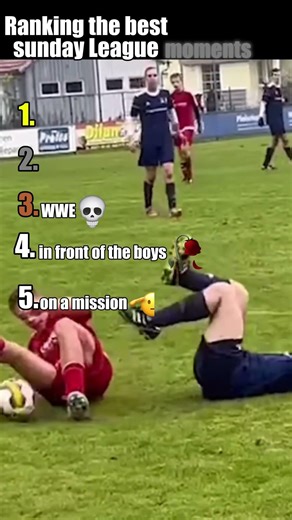 The Craziest Sunday League Moments Ranked 🤯🔥