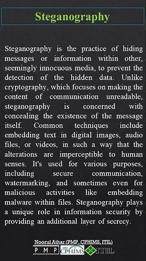 Steganography | CISSP |